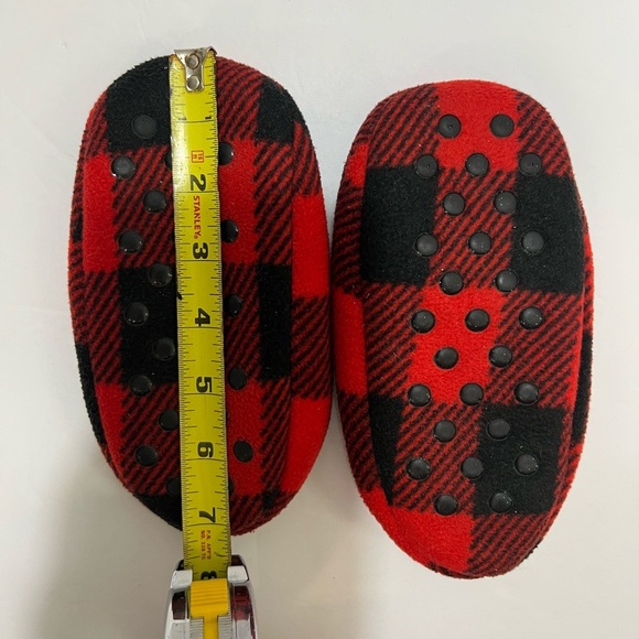 Plaid Baby Bear Slippers - Picture 4 of 5